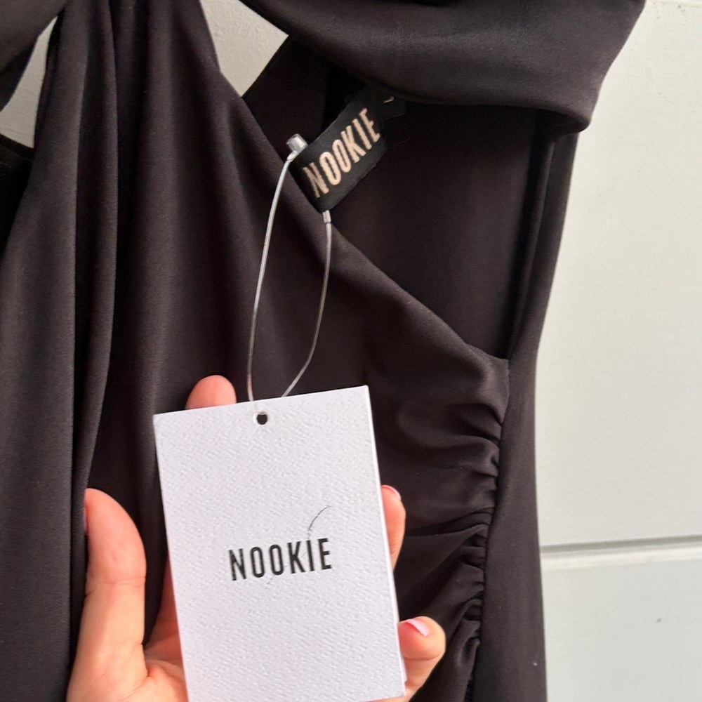 NOOKIE Riley Ring Maxi in Black L - Picture 14 of 16